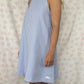 Robe Col Vichy Bleu