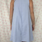 Robe Col Vichy Bleu