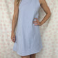 Robe Col Vichy Bleu
