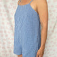 Combishort Vichy Bleu