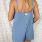 Combishort Vichy Bleu