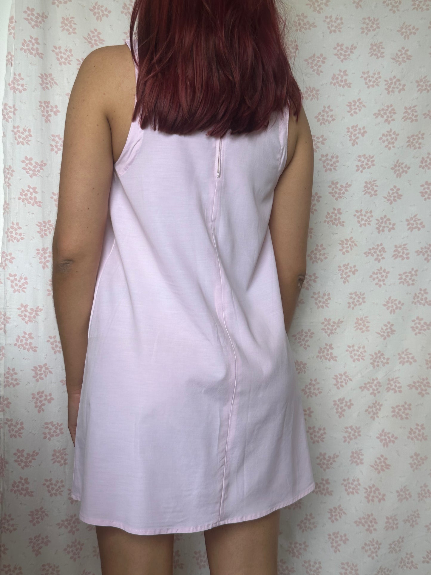Robe Col Uni Rose