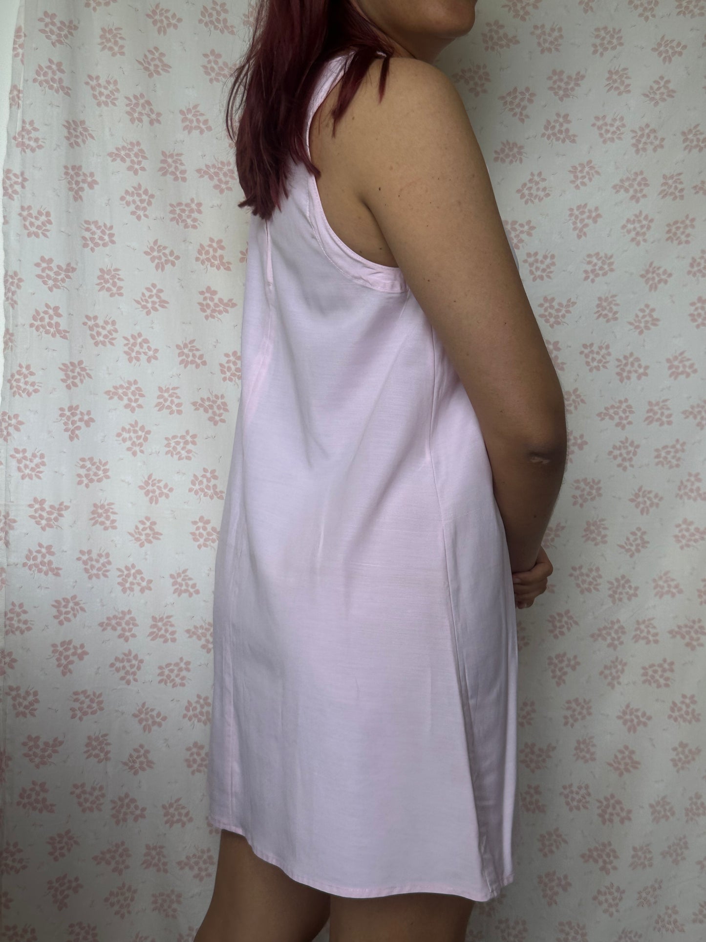 Robe Col Uni Rose