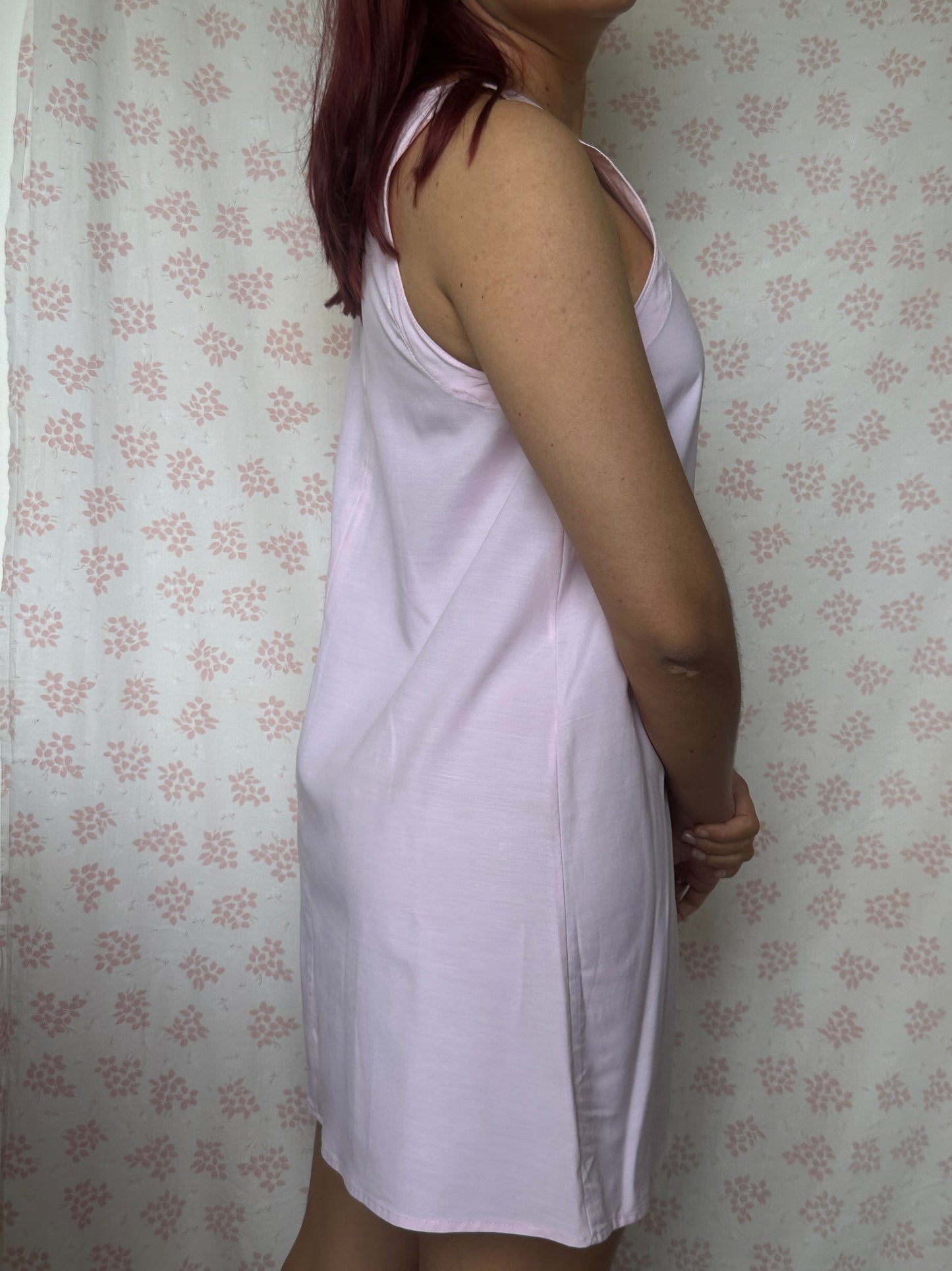 Robe Col Uni Rose
