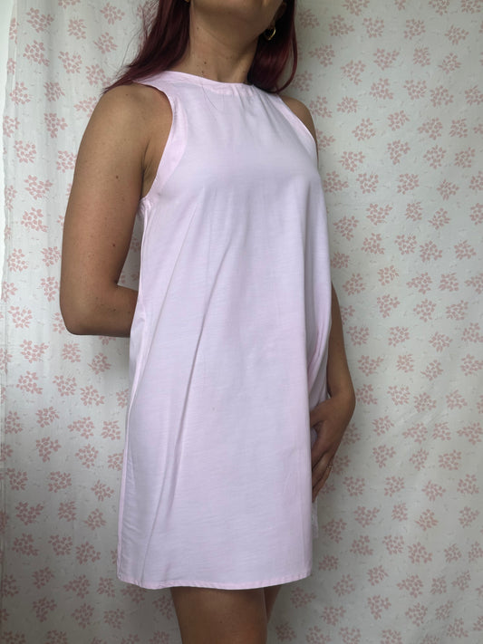 Robe Col Uni Rose