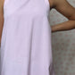 Robe Col Uni Rose
