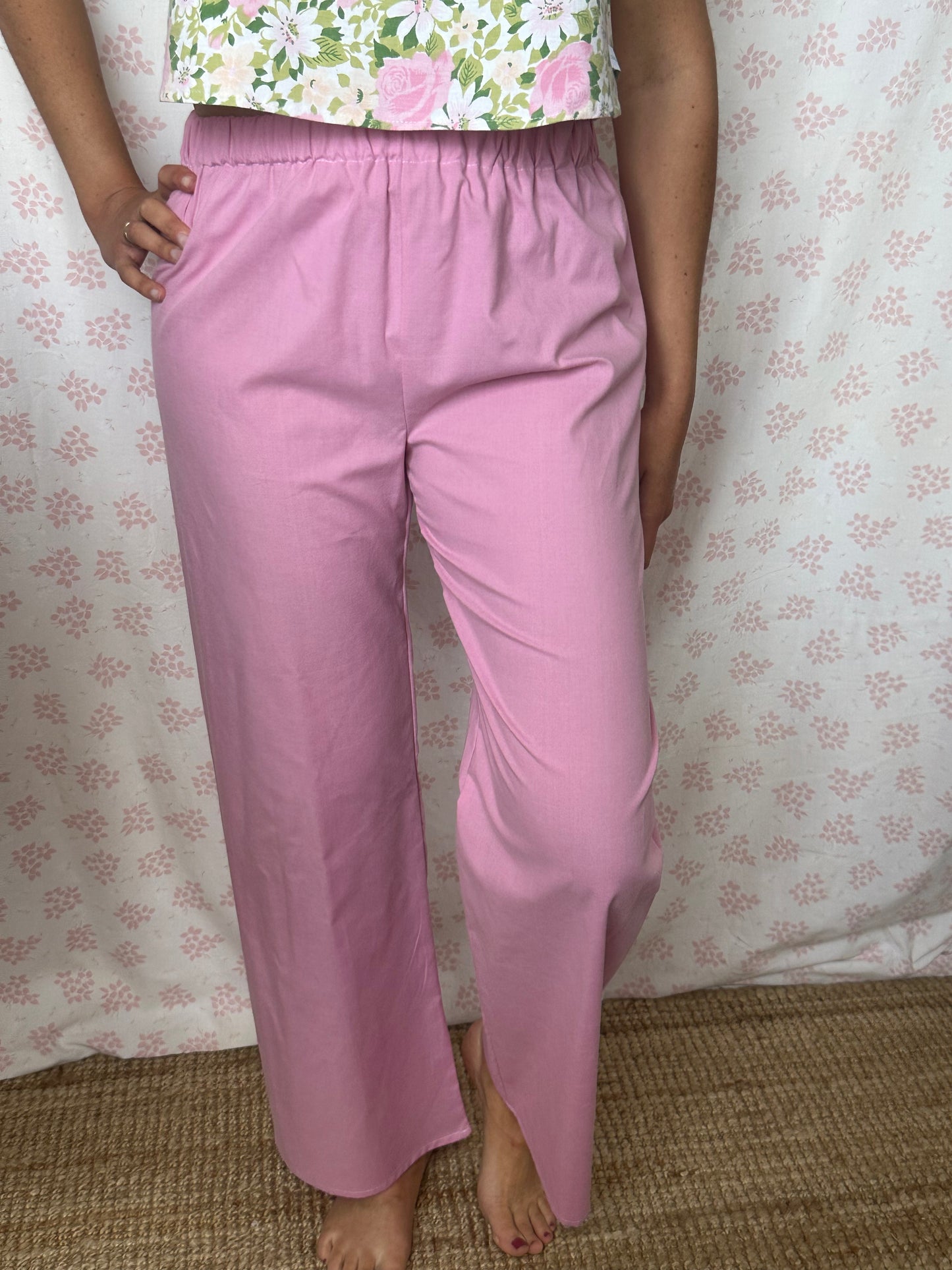 Pantalon Uni Rose