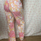 Pantalon Fleurs Rose