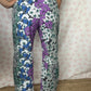 Pantalon Fleurs Violette
