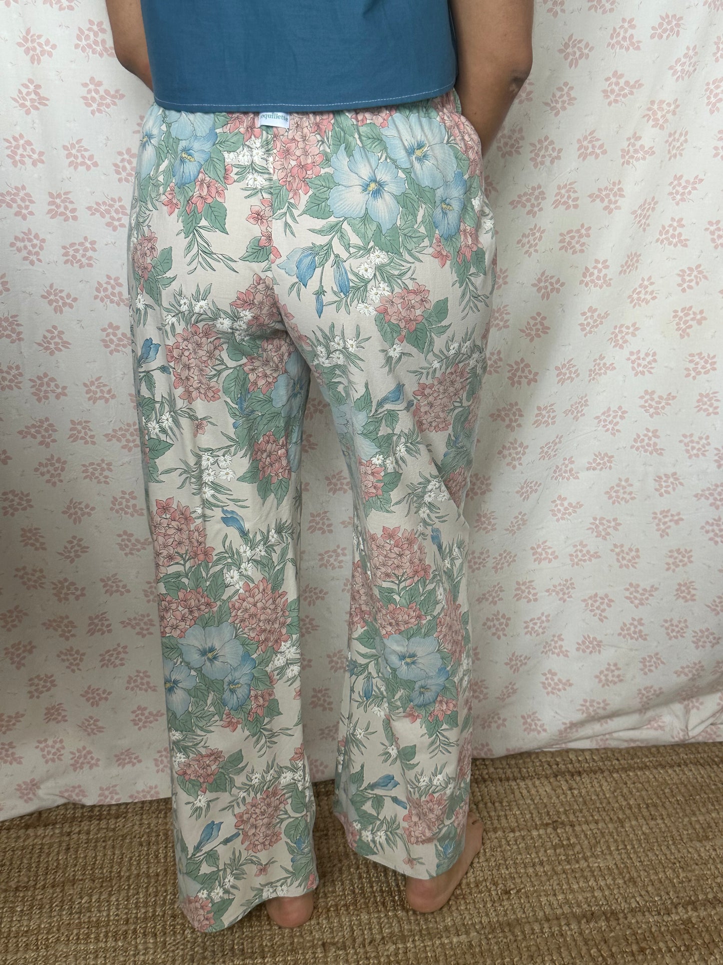 Pantalon Fleurs