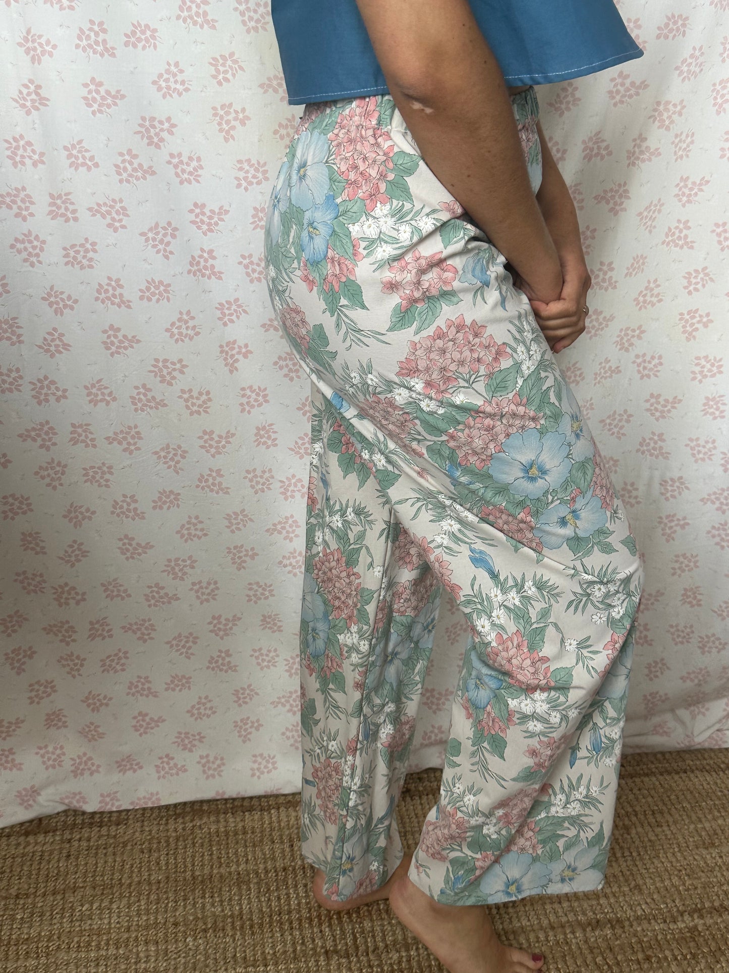 Pantalon Fleurs