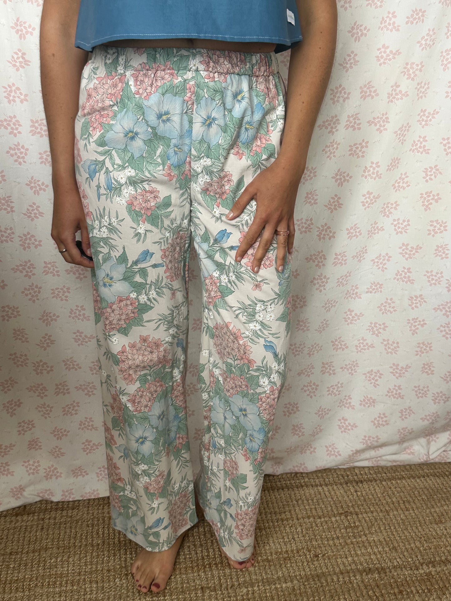 Pantalon Fleurs