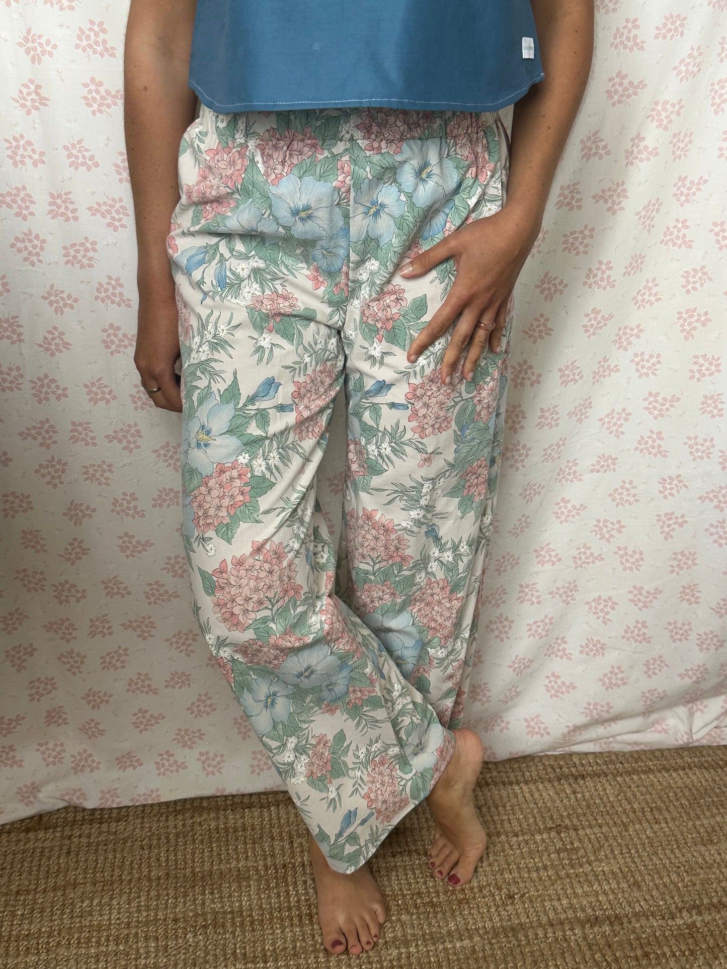 Pantalon Fleurs