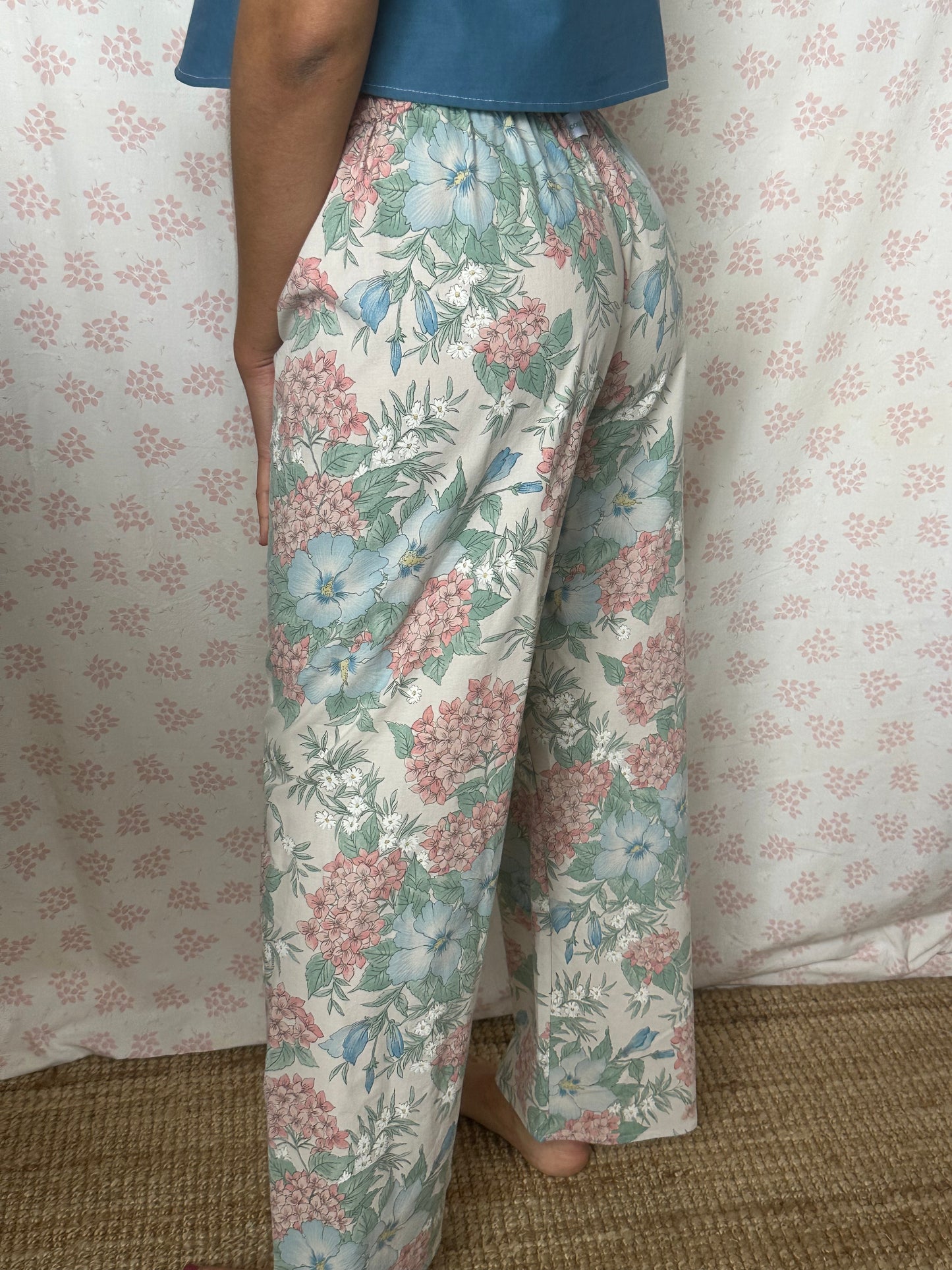 Pantalon Fleurs
