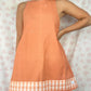 Robe Col Orange