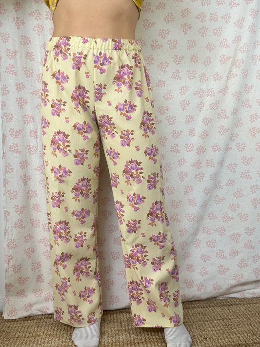 Pantalon Fleurs