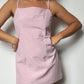 Robe Vichy Vieux Rose