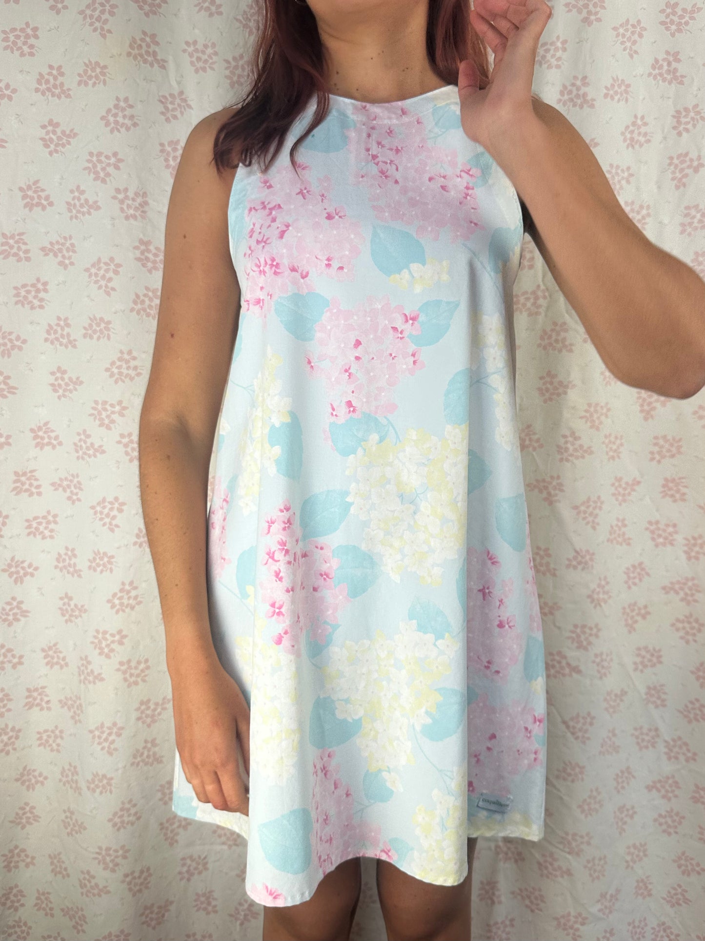 Robe Col Hortensia