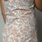 Robe Fleurs Orange