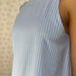 Robe Col Rayé Bleu