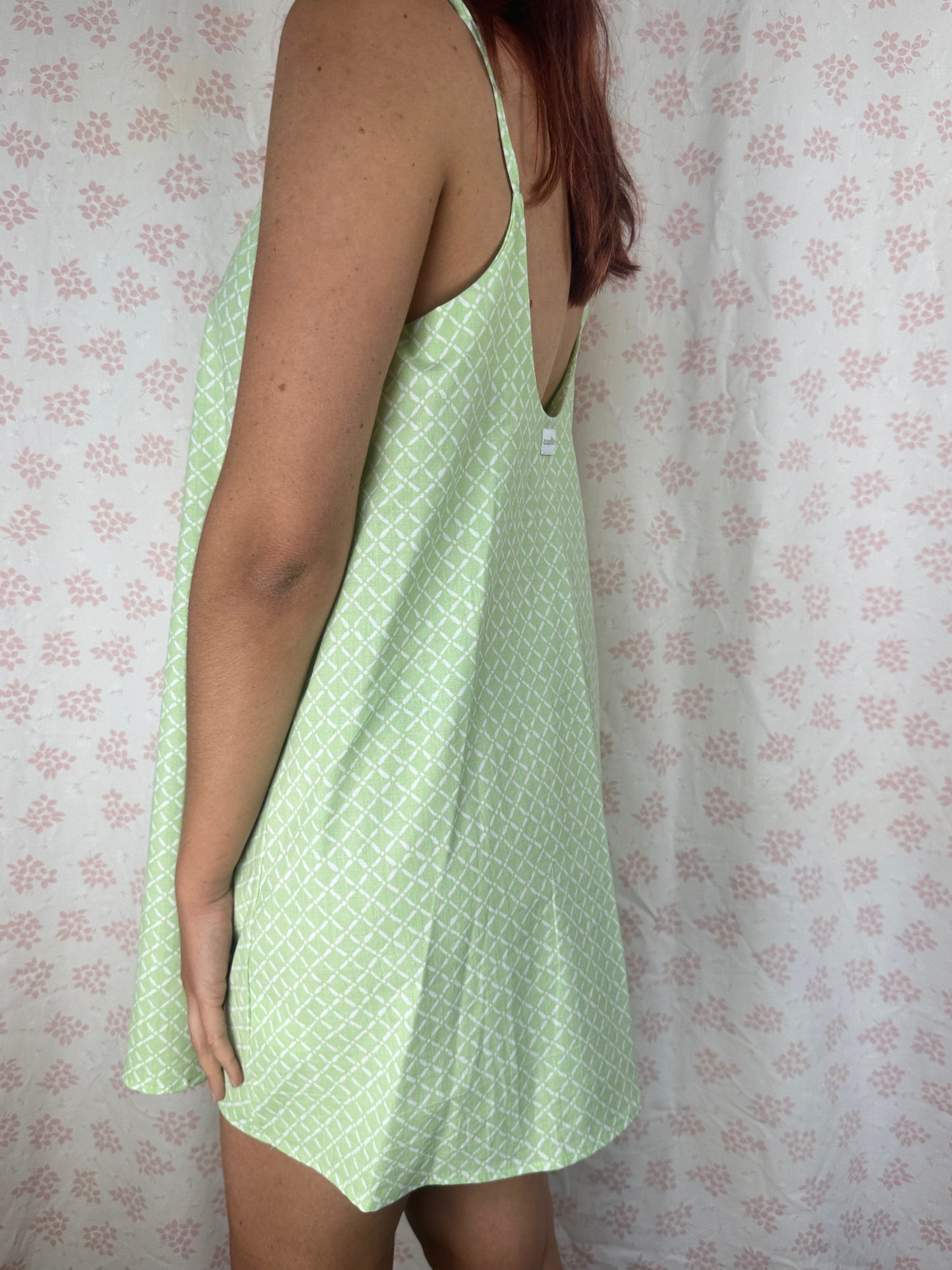 Robe Bretelle Verte