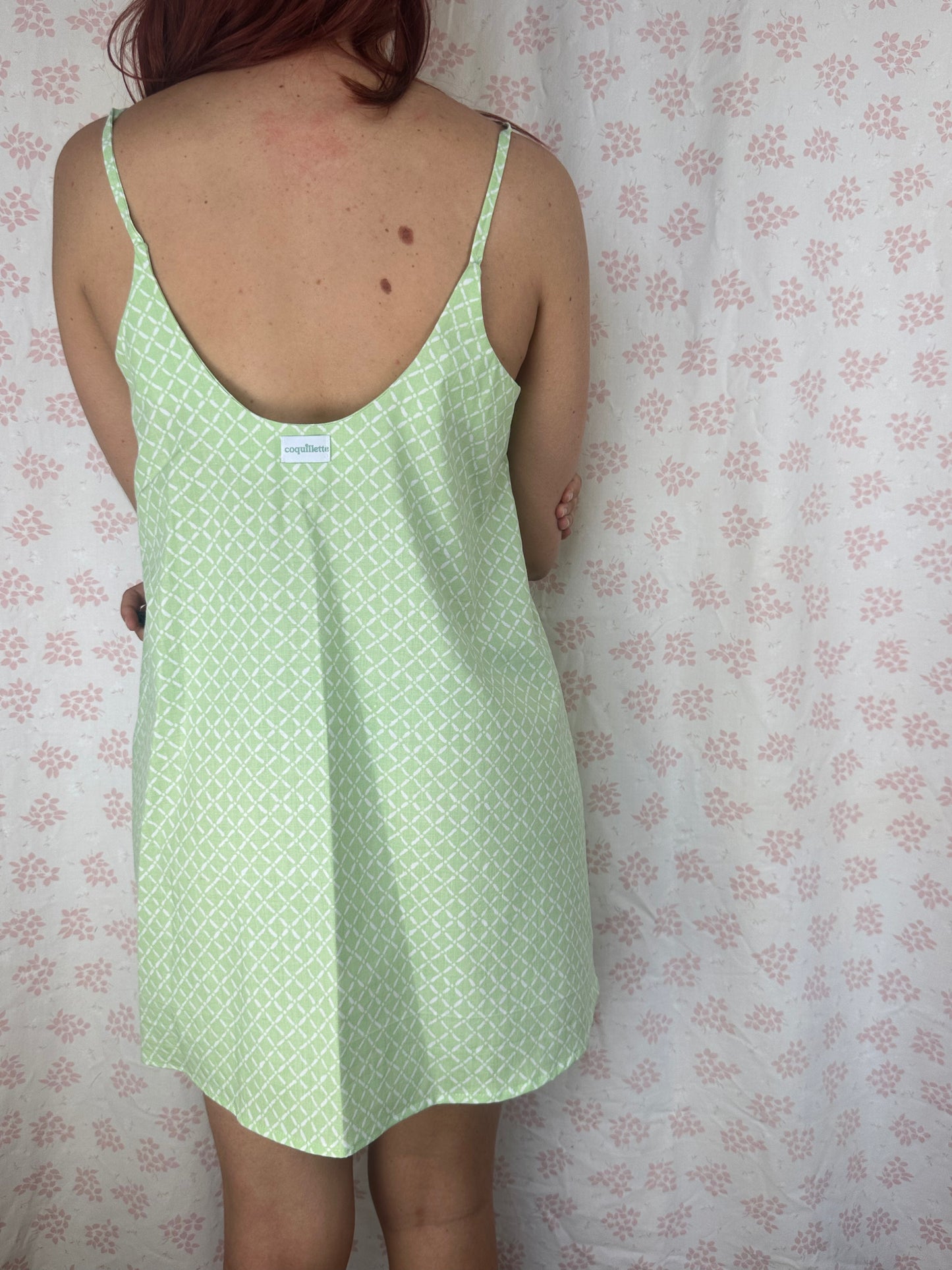 Robe Bretelle Verte