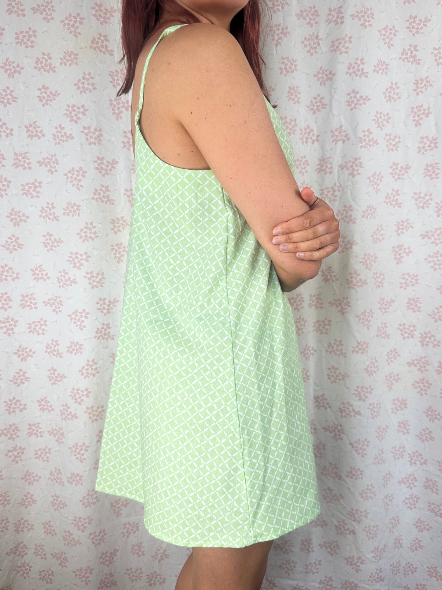 Robe Bretelle Verte