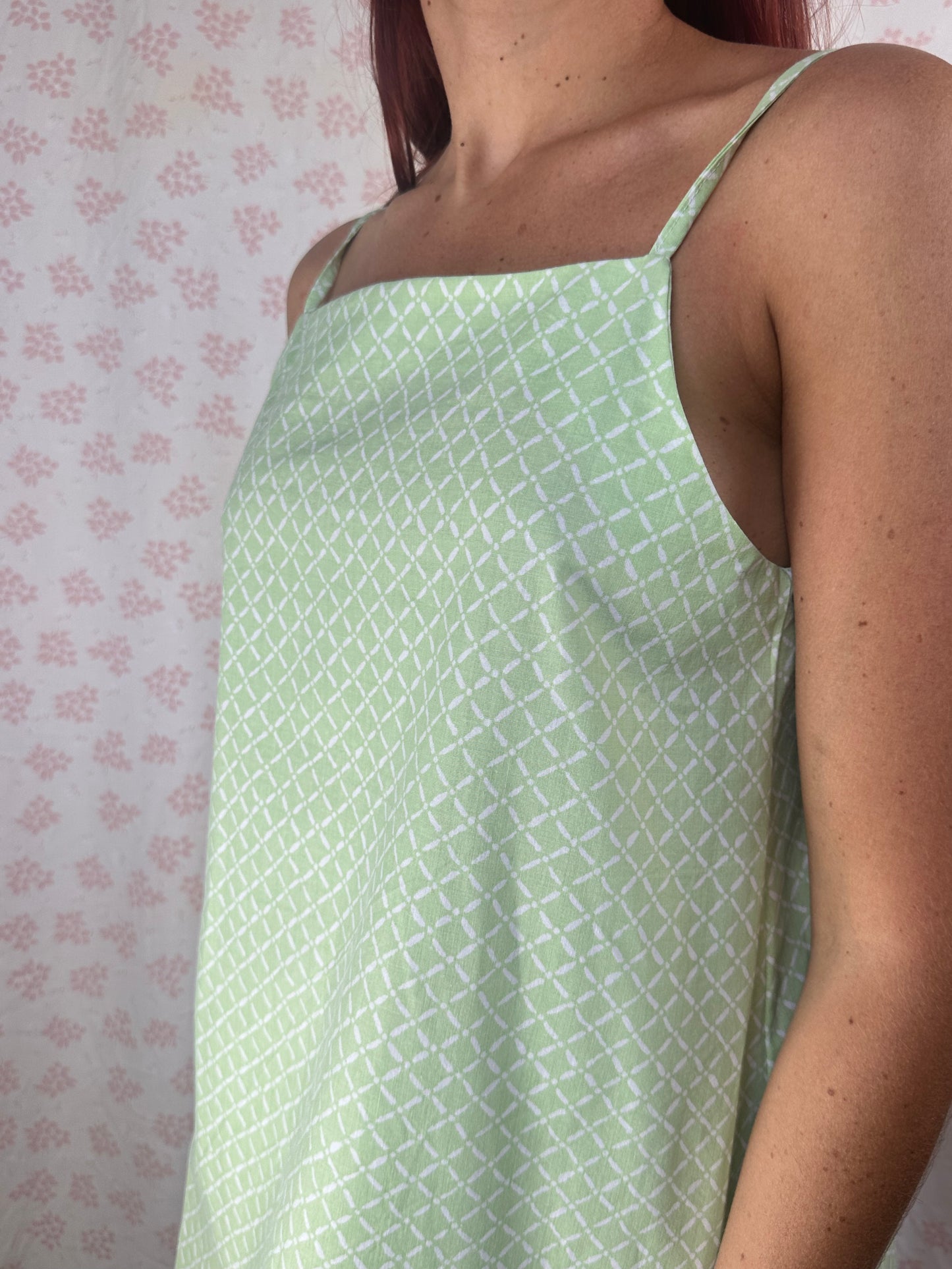 Robe Bretelle Verte