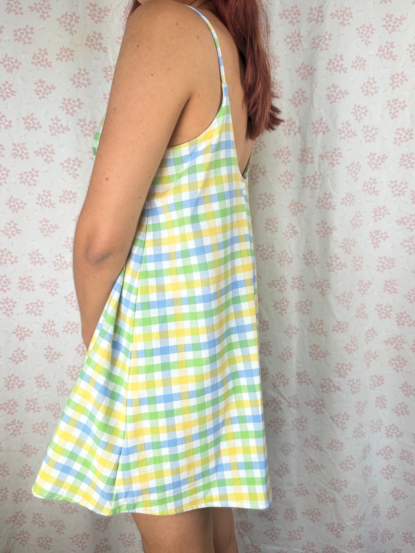 Robe Bretelle Carreaux