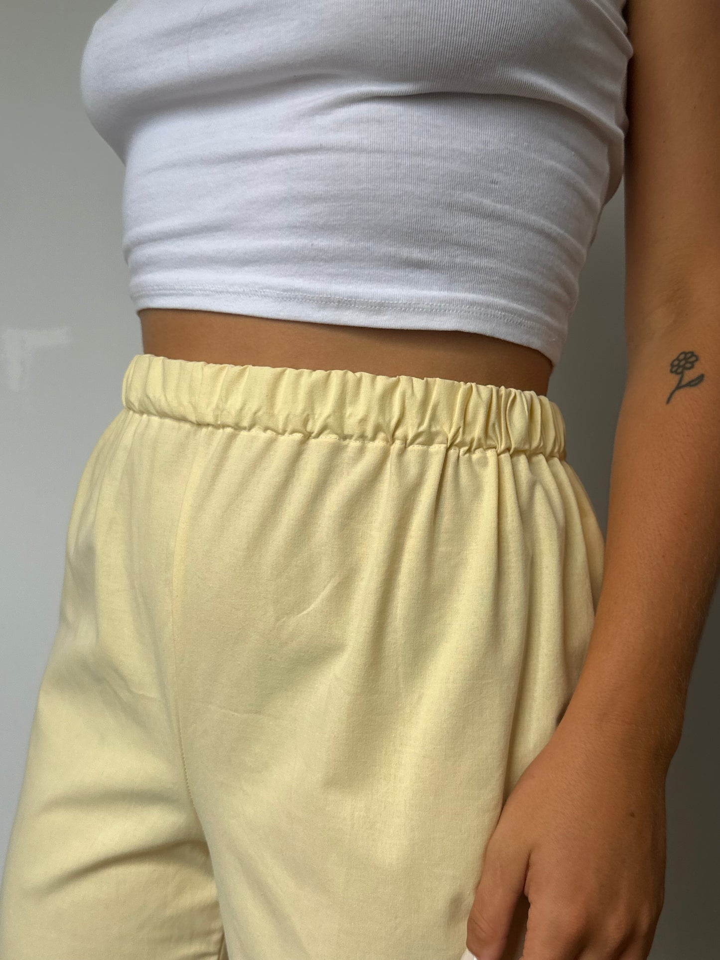 Pantalon Jaune Uni