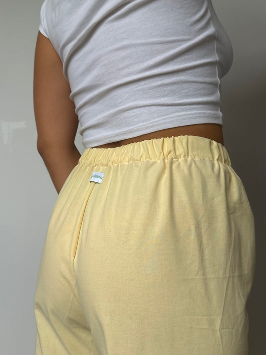 Pantalon Jaune Uni