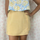Jupe Vichy Jaune
