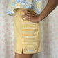 Jupe Vichy Jaune