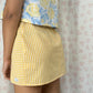 Jupe Vichy Jaune