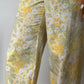 Pantalon Fleurs Jaune