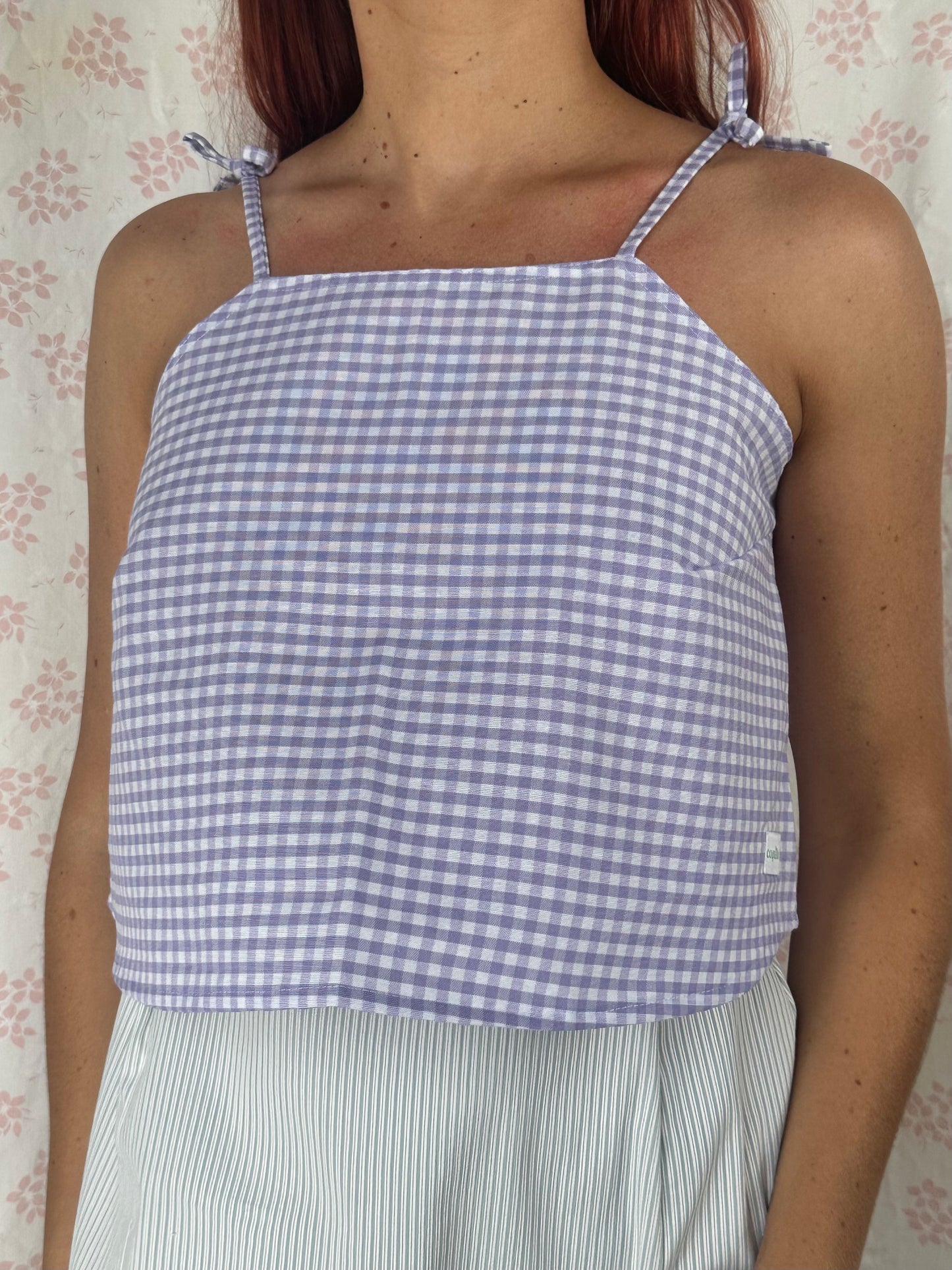Top Vichy Violet