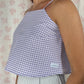 Top Vichy Violet