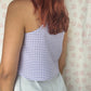 Top Vichy Violet