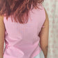 Haut Noeud Vichy Rose