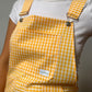 Salopette Vichy Jaune