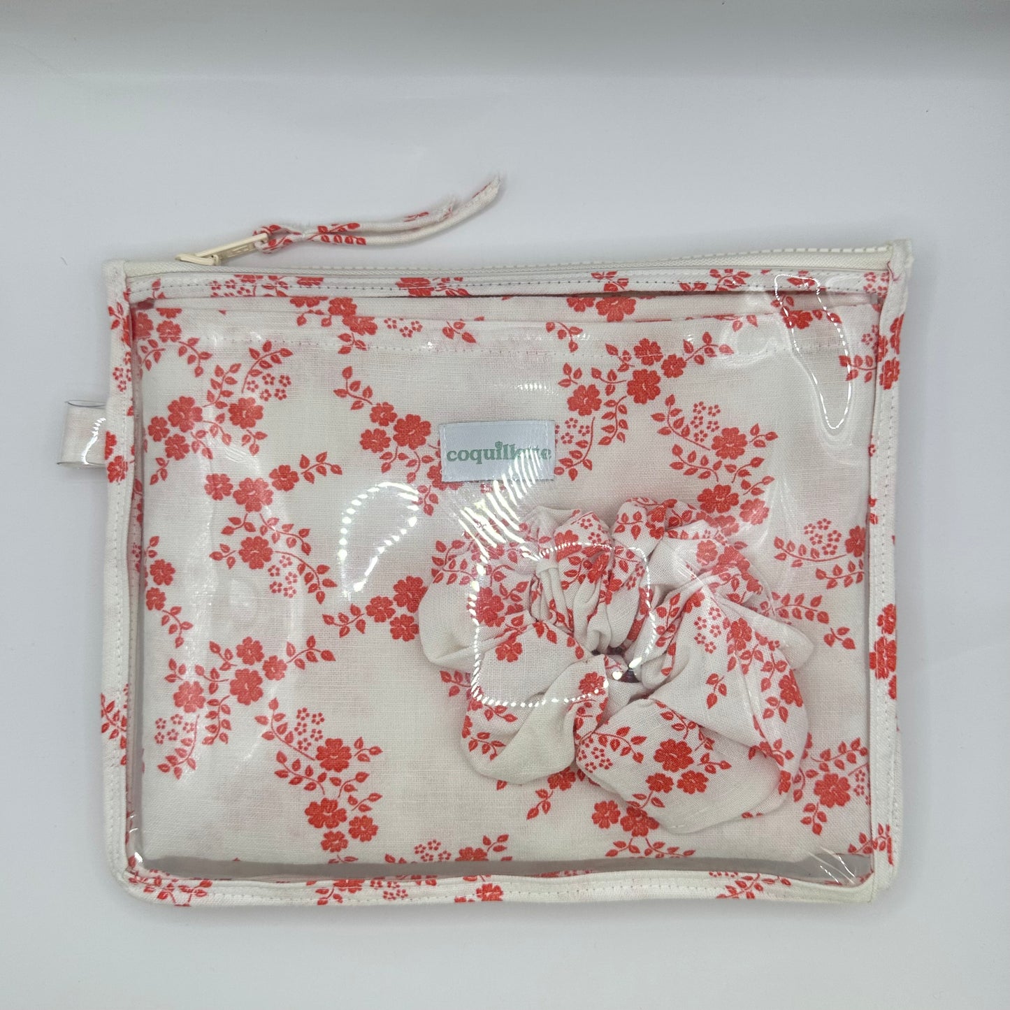Pack de plage Fleurs Rouge