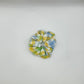 Pack de plage Carreaux Jaune Bleu Vert