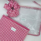 Pack de plage Vichy Framboise
