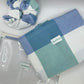 Pack de plage Carreaux Bleu