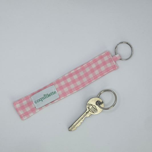 Porte Clé Vichy Rose