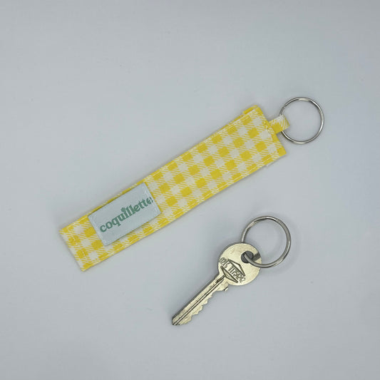 Porte Clé Vichy Jaune