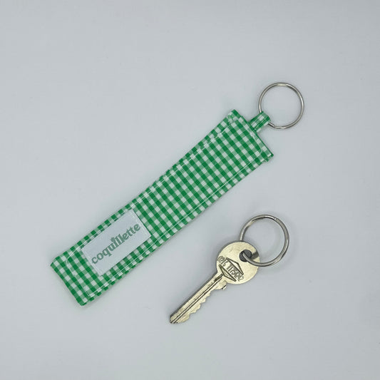 Porte Clé Vichy Vert