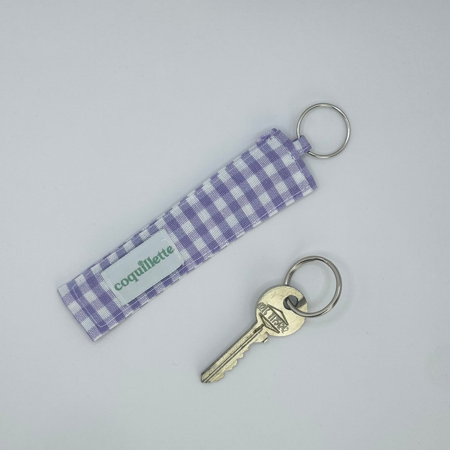 Porte Clé Vichy Violet
