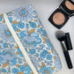 Trousse de toilette Fleurs Bleu