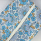 Trousse de toilette Fleurs Bleu